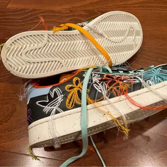 Adidas Men's Sean Wotherspoon x Superstar 'Super Earth, Size 9 - Picture 14 of 16